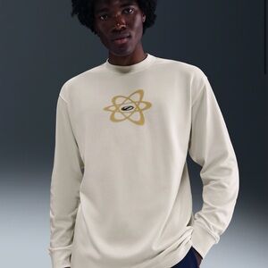 Nike Sportswear Men’s Long-Sleeve  Heavyweight Tee in size XL, Sail NWT